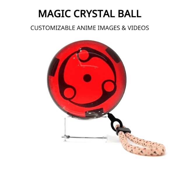 Otaku Ball - Krystal Kugel mit integrierten Display